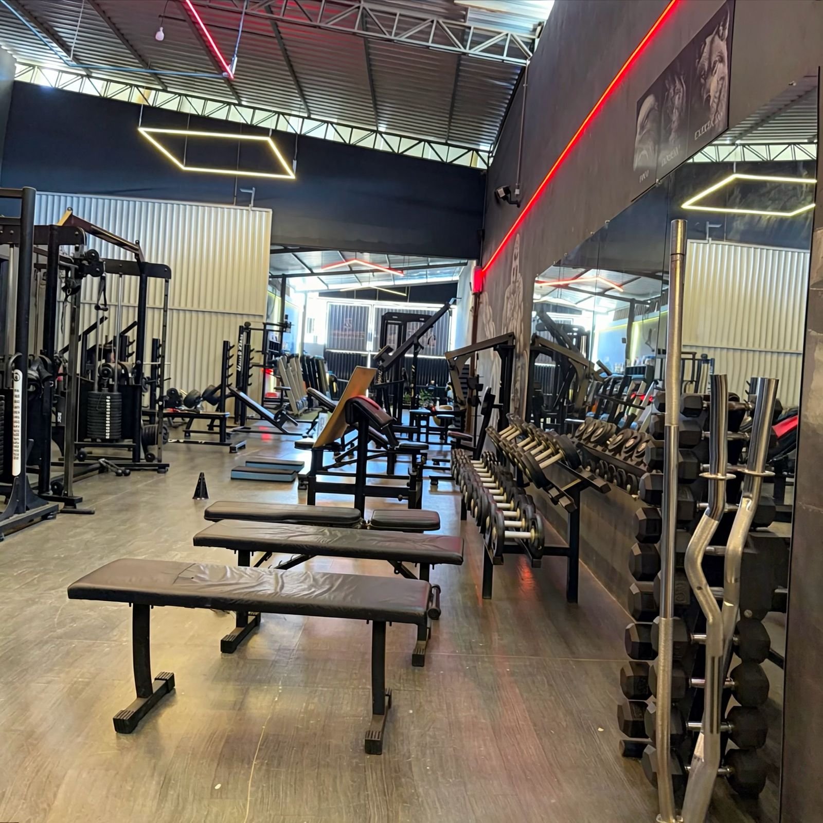 Interior da academia CT Body Training